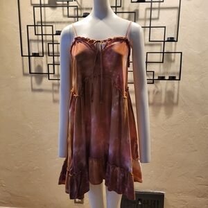 Tie-Dye Mini Dress